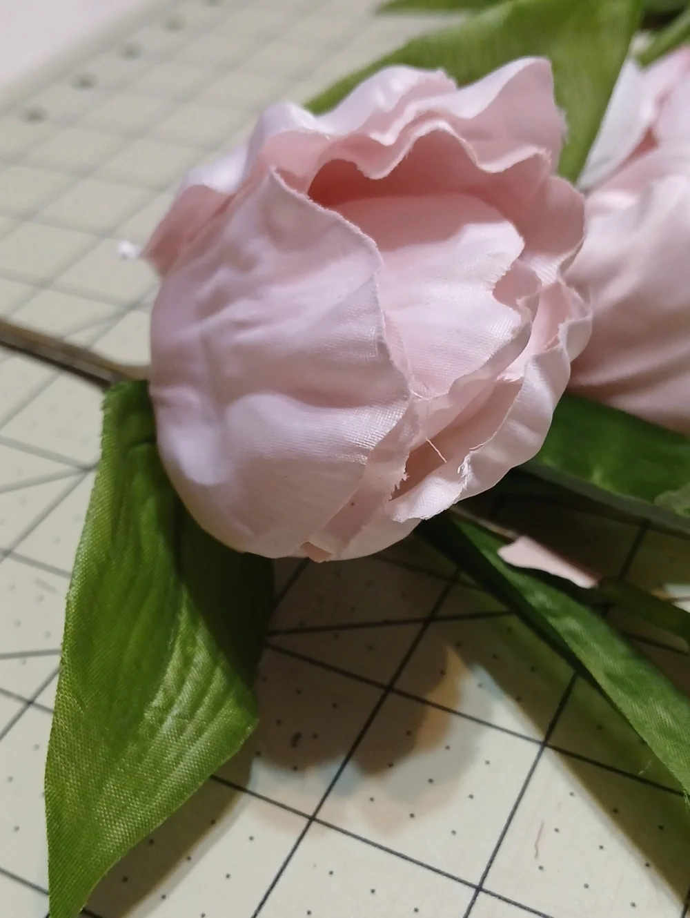 Artificial Pink Tulip Bouquet Accent Stems - Set Of 2